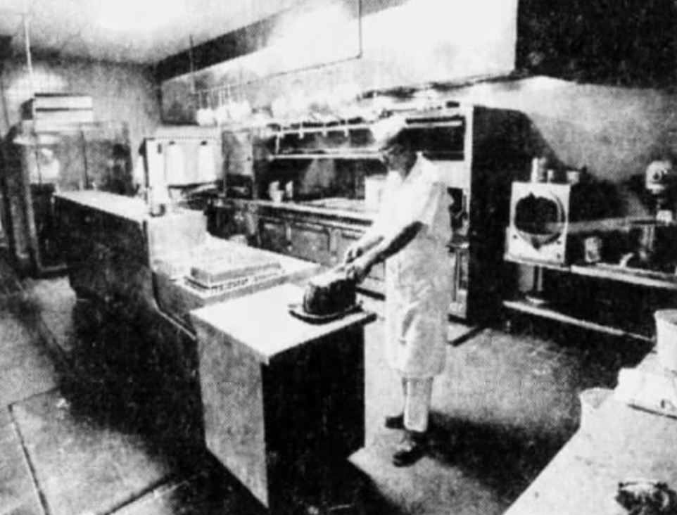 Stockyard kitchen renovation, 1977